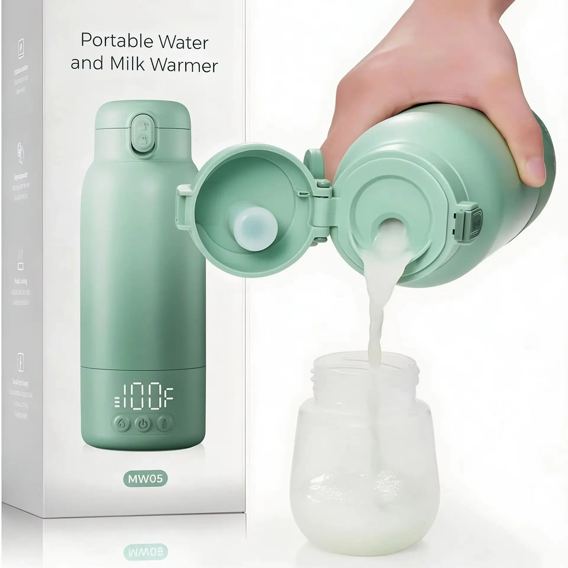 Baby Food Warmer - Компактный подогреватель для бутылочек, идеально подходящий