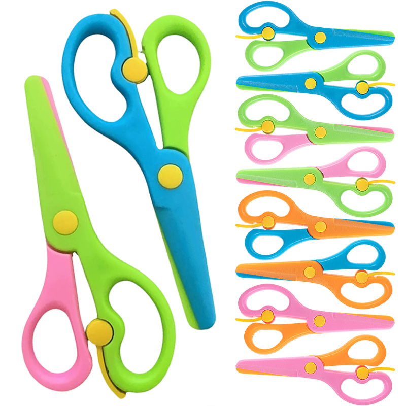 Пластиковые ножницы, двухцветн – обзор и цена Baby Food Scissors