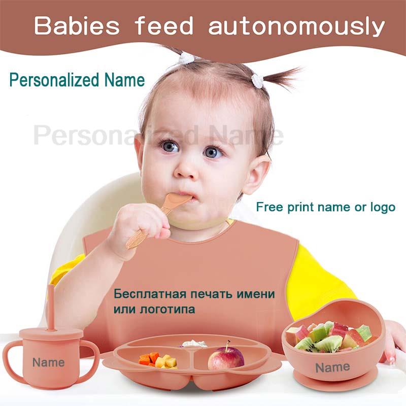 Посуда с именем для детей, сил – обзор и цена Baby Food Menu