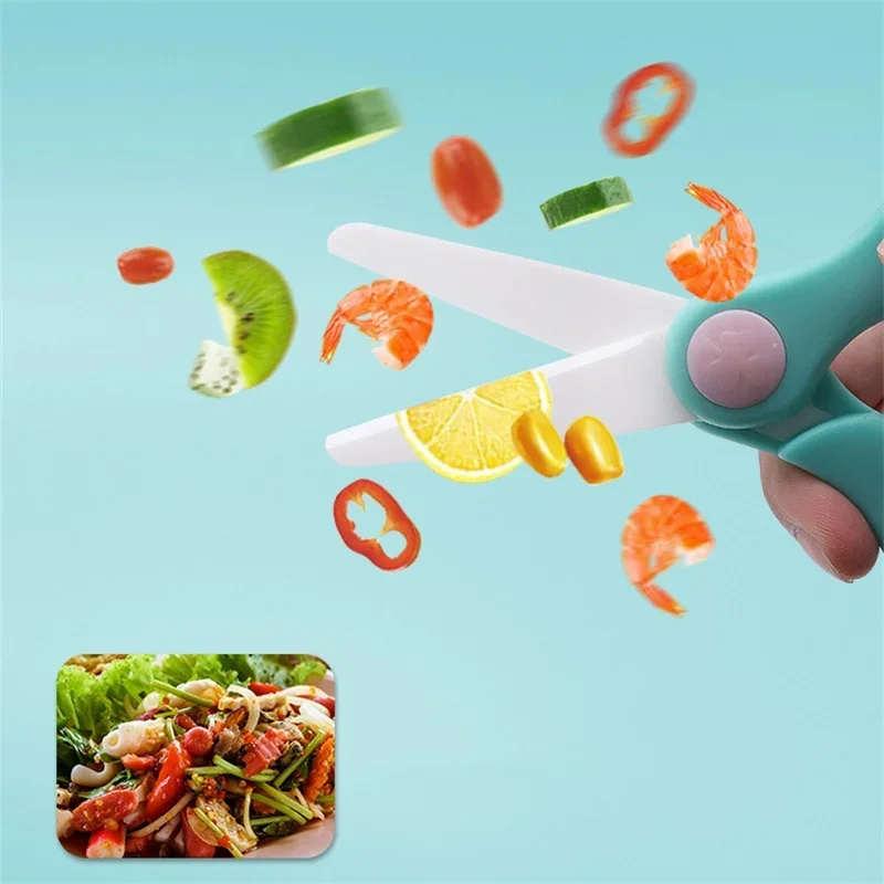 Керамические лезвия, кухонные  – обзор и цена Baby Food Scissors